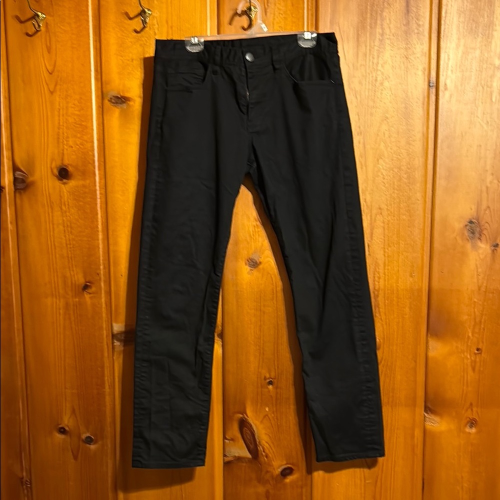 Armani Exchange Slim Black Jeans Timeless Style